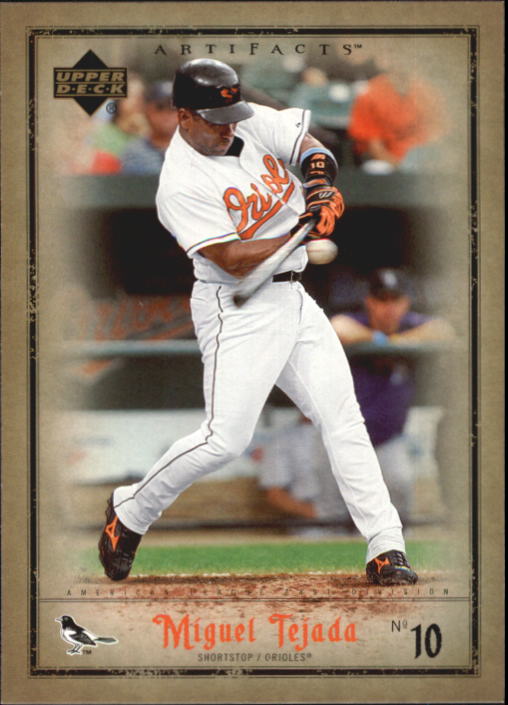 2006 Artifacts #9 Miguel Tejada