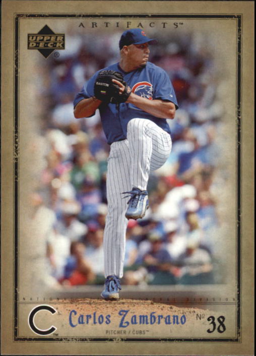 2006 Artifacts #17 Carlos Zambrano