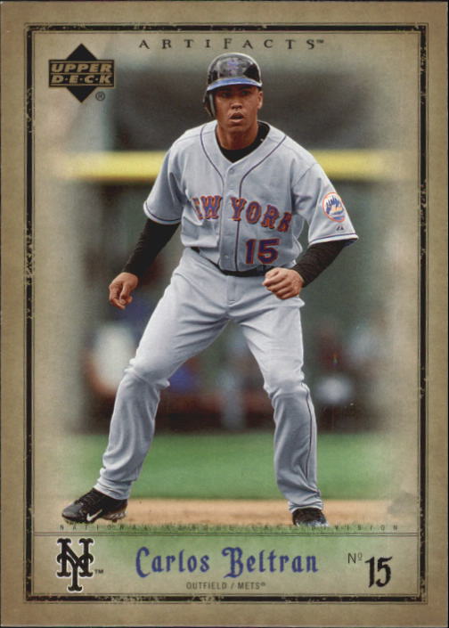 2006 Artifacts #54 Carlos Beltran