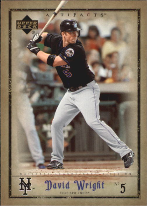 2006 Artifacts #55 David Wright