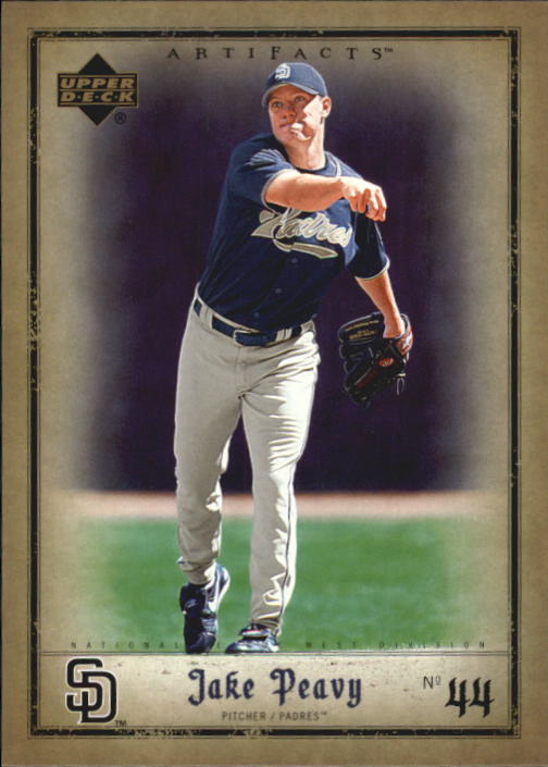 2006 Artifacts #73 Jake Peavy