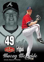 2006 Flair Showcase #103 Macay McBride FB (RC)