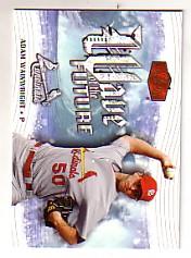 2006 Flair Showcase Wave of the Future #3 Adam Wainwright front image
