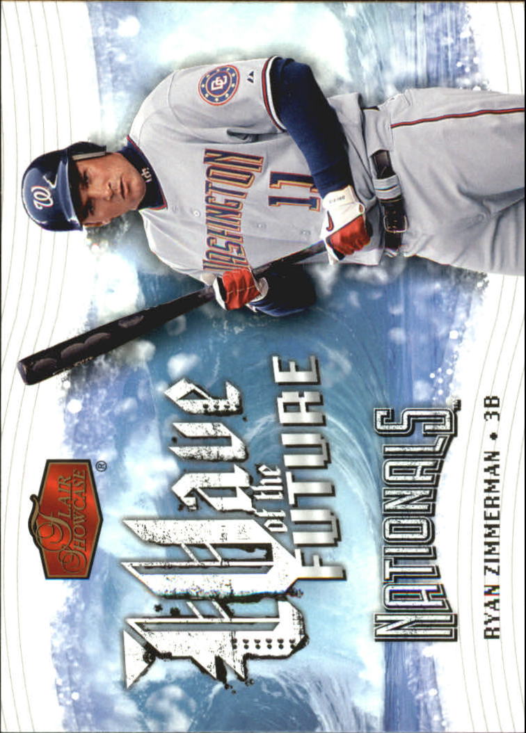 2006 Flair Showcase Wave of the Future #4 Ryan Zimmerman