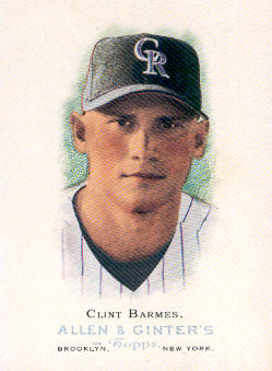 2006 Topps Allen and Ginter #17 Clint Barmes