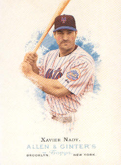 2006 Topps Allen and Ginter #61 Xavier Nady