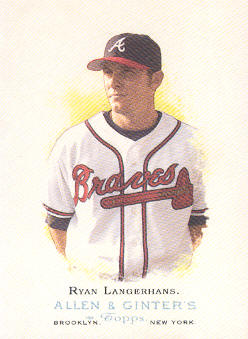 2006 Topps Allen and Ginter #151 Ryan Langerhans SP