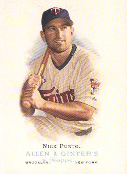 2006 Topps Allen and Ginter #236 Nick Punto