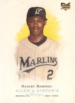 2006 Topps Allen and Ginter #260 Hanley Ramirez (RC)
