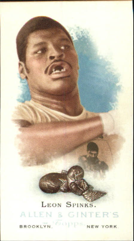 2006 Topps Allen and Ginter Mini #313 Leon Spinks