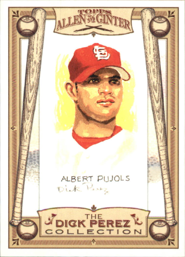 2006 Topps Allen and Ginter Dick Perez #26 Albert Pujols