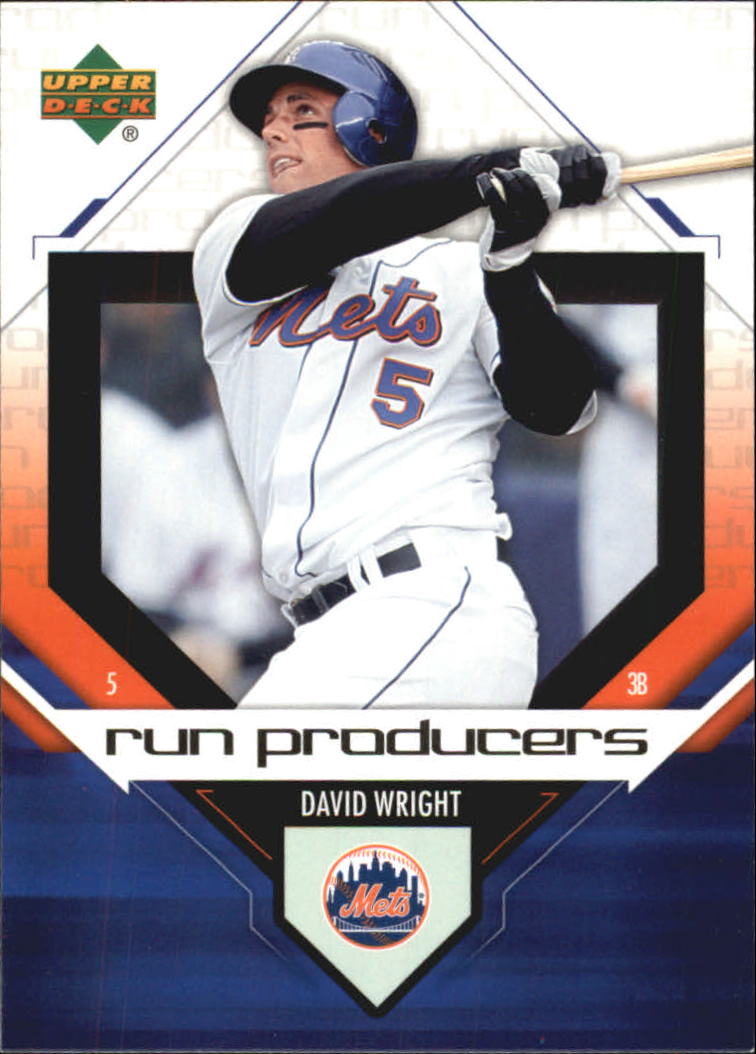 2006 Upper Deck Run Producers #RP15 David Wright