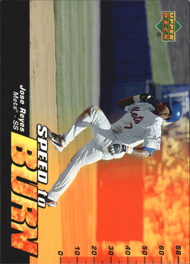 2006 Upper Deck Speed To Burn #SB7 Jose Reyes