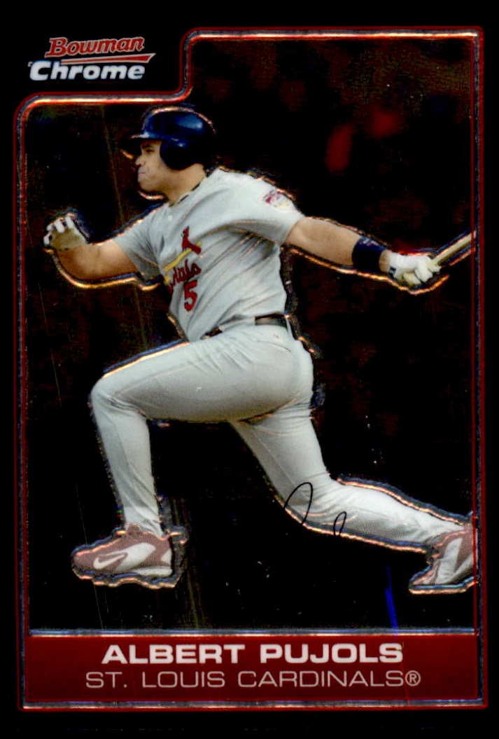 2006 Bowman Chrome #25 Albert Pujols