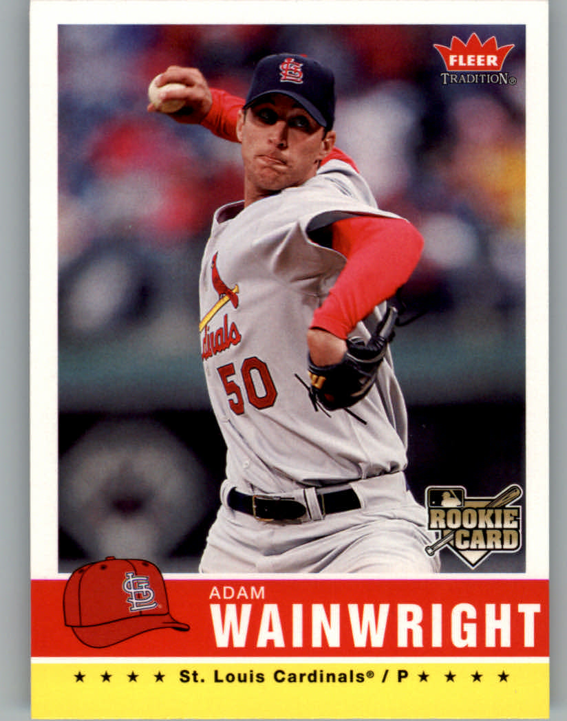 2006 Fleer Tradition #48 Adam Wainwright (RC)