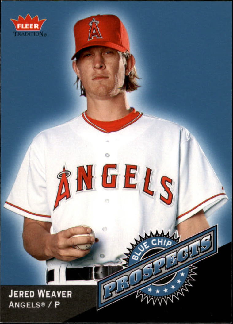 2006 Fleer Tradition Blue Chip Prospects #BC21 Jered Weaver