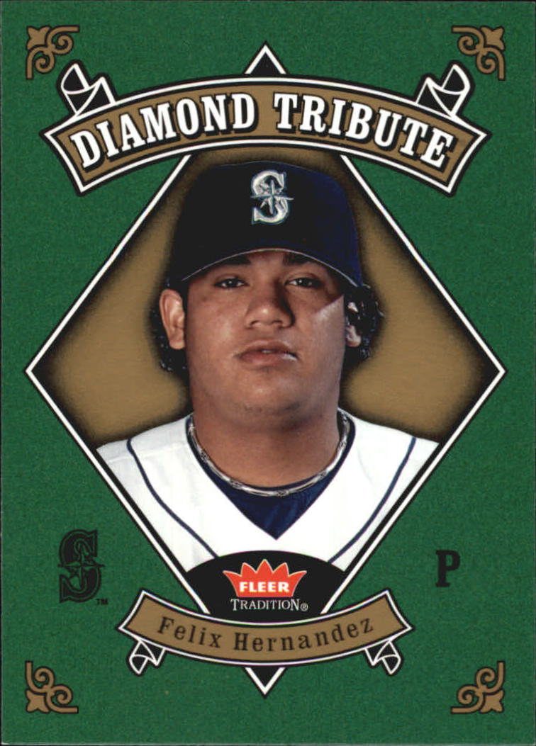 2006 Fleer Tradition Diamond Tribute #DT23 Felix Hernandez
