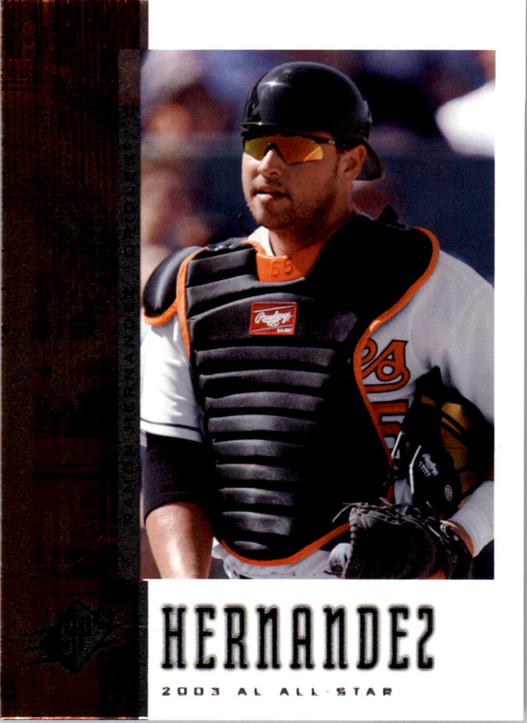 2006 SPx #10 Ramon Hernandez