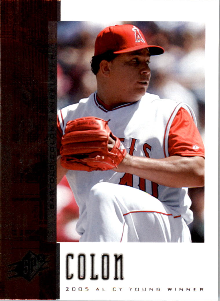2006 SPx #45 Bartolo Colon