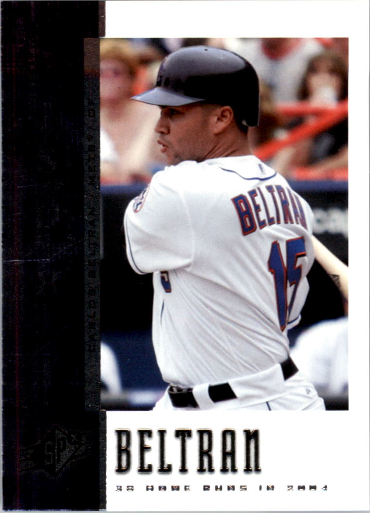 2006 SPx #58 Carlos Beltran