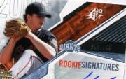 2006 SPx #121 Matt Cain AU/999 (RC)