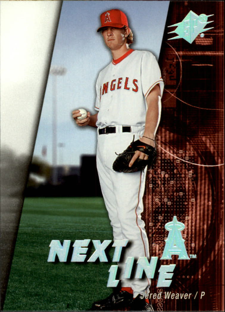 2006 SPx Next In Line #JE Jered Weaver