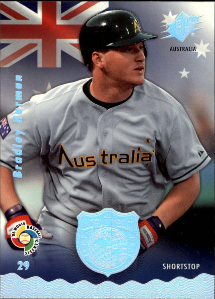 2006 SPx WBC All-World Team #2 Bradley Harman