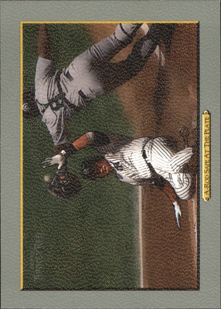 2006 Topps Turkey Red #571 A.Rod Safe at the Plate CL