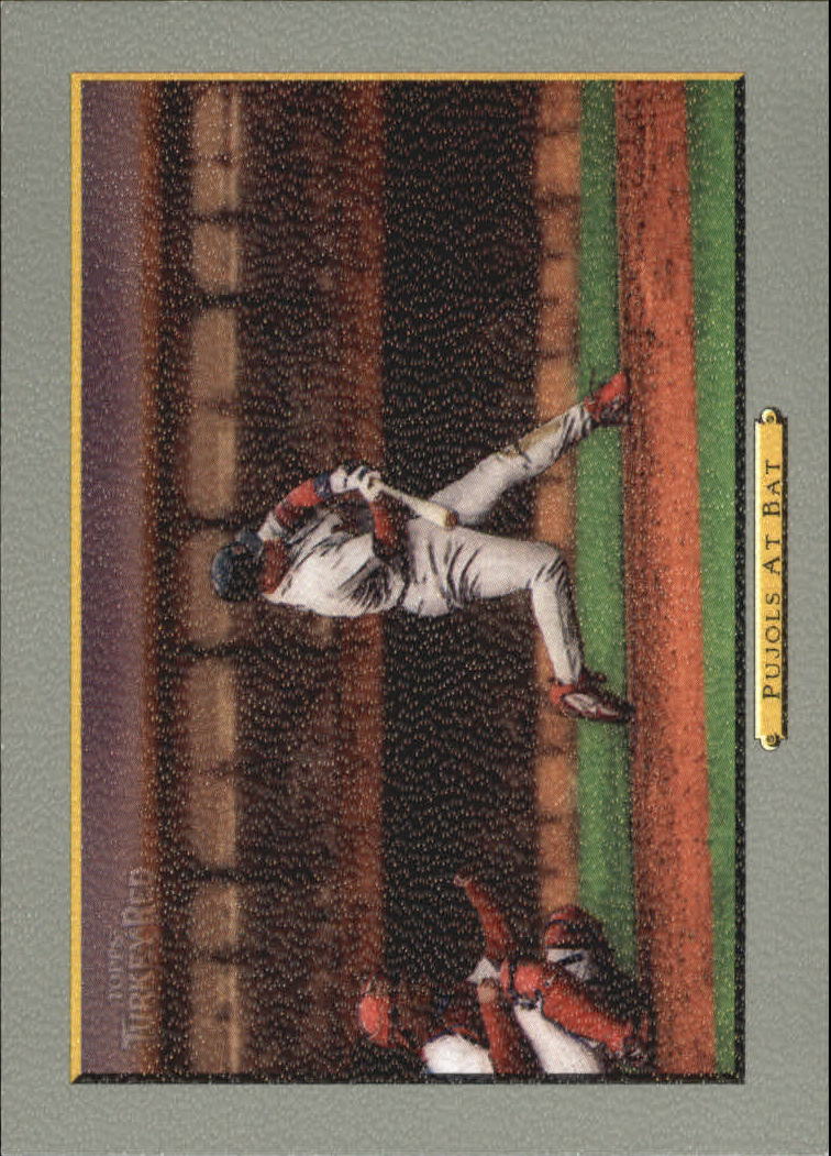 2006 Topps Turkey Red #572 Pujols At Bat CL