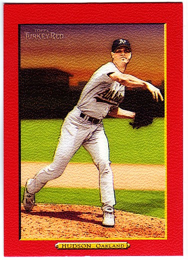 2006 Topps Turkey Red Red #508B Tim Hudson A's