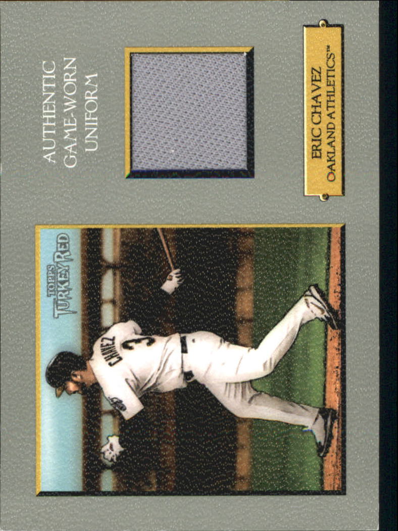 2006 Topps Turkey Red Relics #EC Eric Chavez Pants D