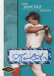 2006 Justifiable Autographs #38 Gaby Sanchez/775*