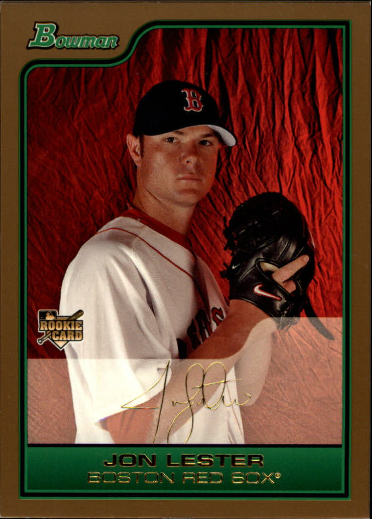2006 Bowman Draft Gold #22 Jon Lester