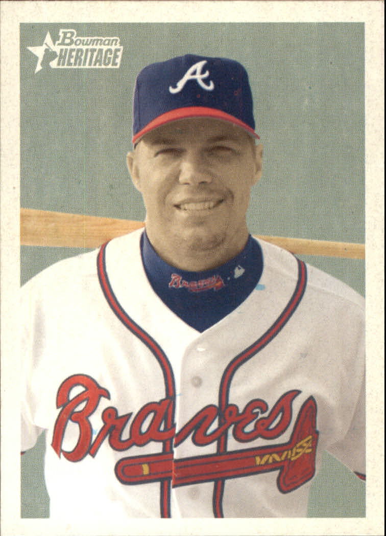 2006 Bowman Heritage #16 Chipper Jones