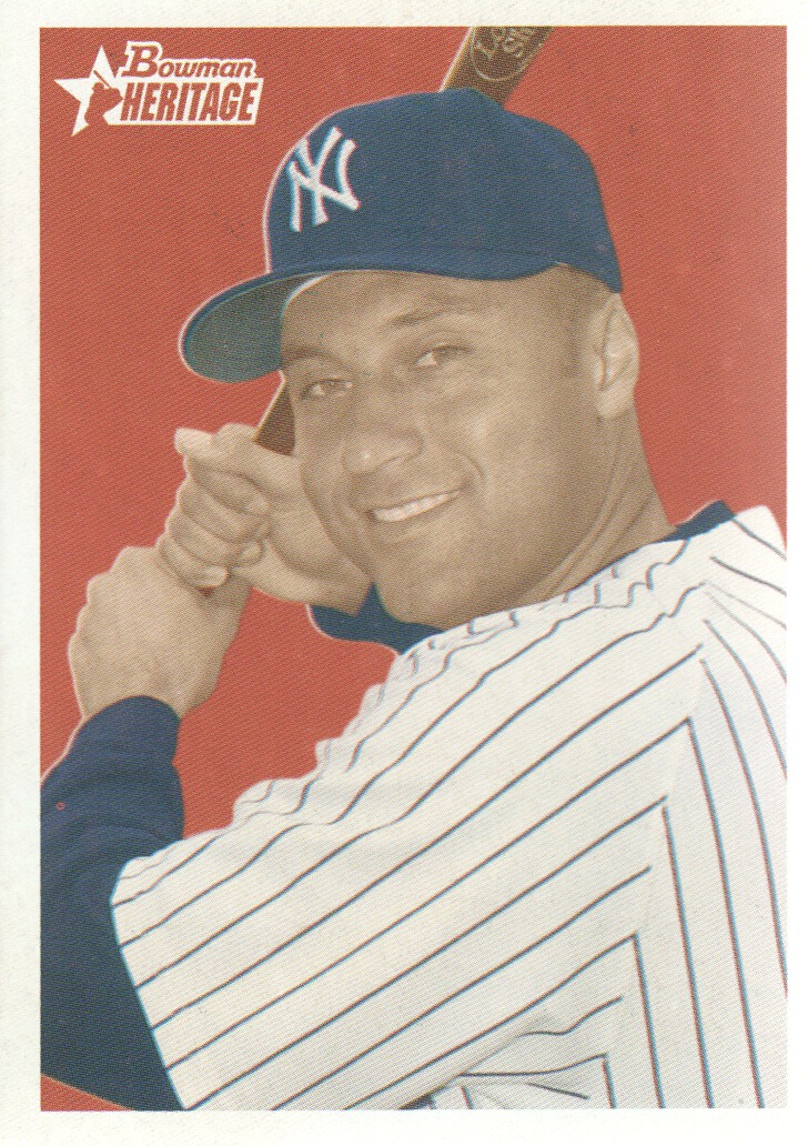 2006 Bowman Heritage #50 Derek Jeter