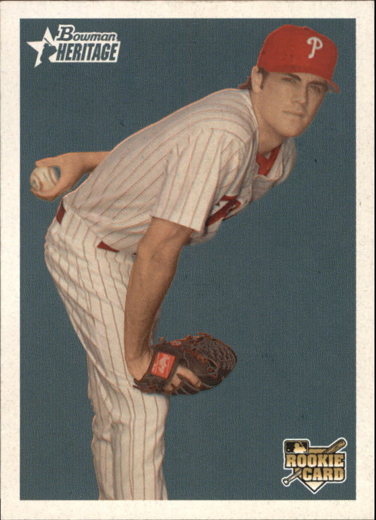 2006 Bowman Heritage #225 Cole Hamels (RC)