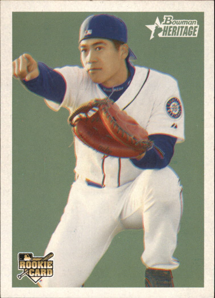 2006 Bowman Heritage #300 Kenji Johjima SP RC