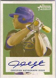 2006 Bowman Heritage Signs of Greatness #JU Justin Upton D