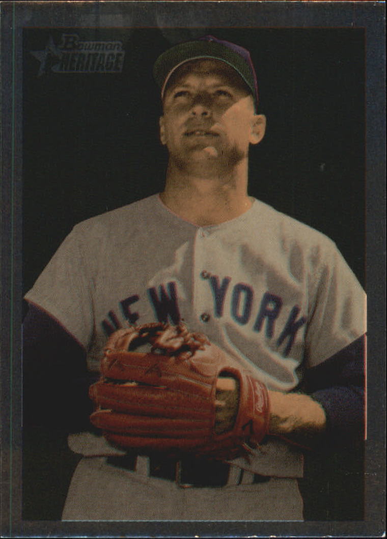 2006 Bowman Heritage Chrome #251 Mickey Mantle