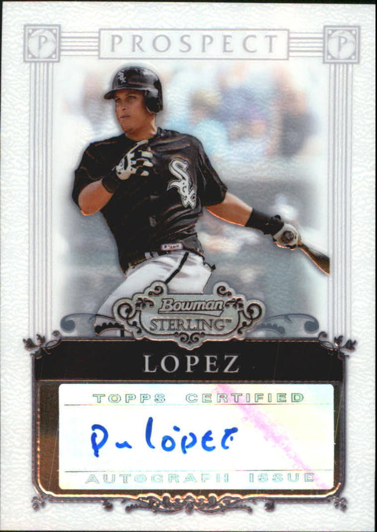 2006 Bowman Sterling Prospects #PL Pedro Lopez AU A