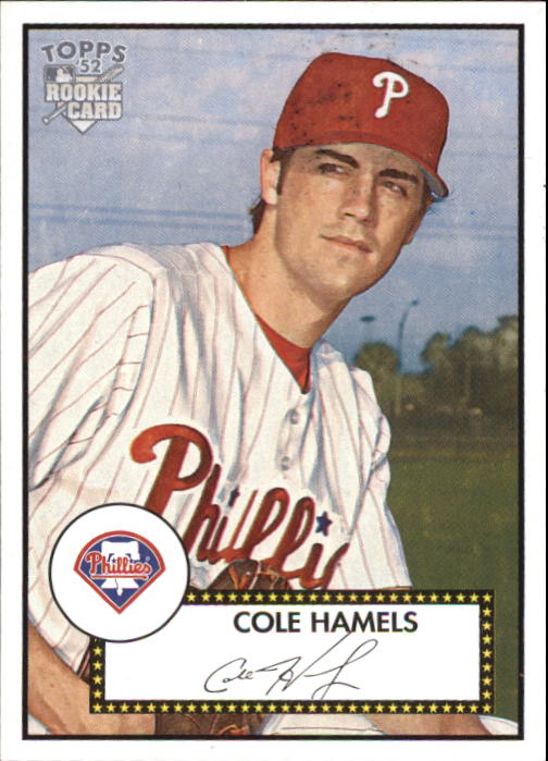 2006 Topps 52 #225A Cole Hamels (RC)