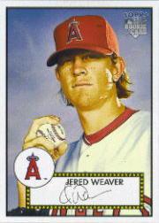 2006 Topps 52 #299 Jered Weaver SP (RC)
