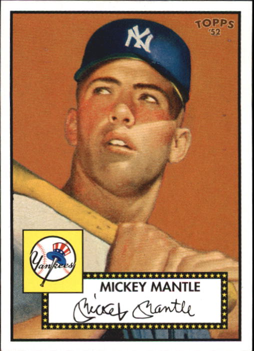 2006 Topps 52 #311D Mickey Mantle Orange
