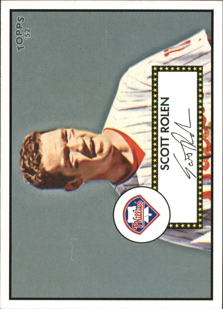 2006 Topps 52 Debut Flashbacks #DF7 Scott Rolen