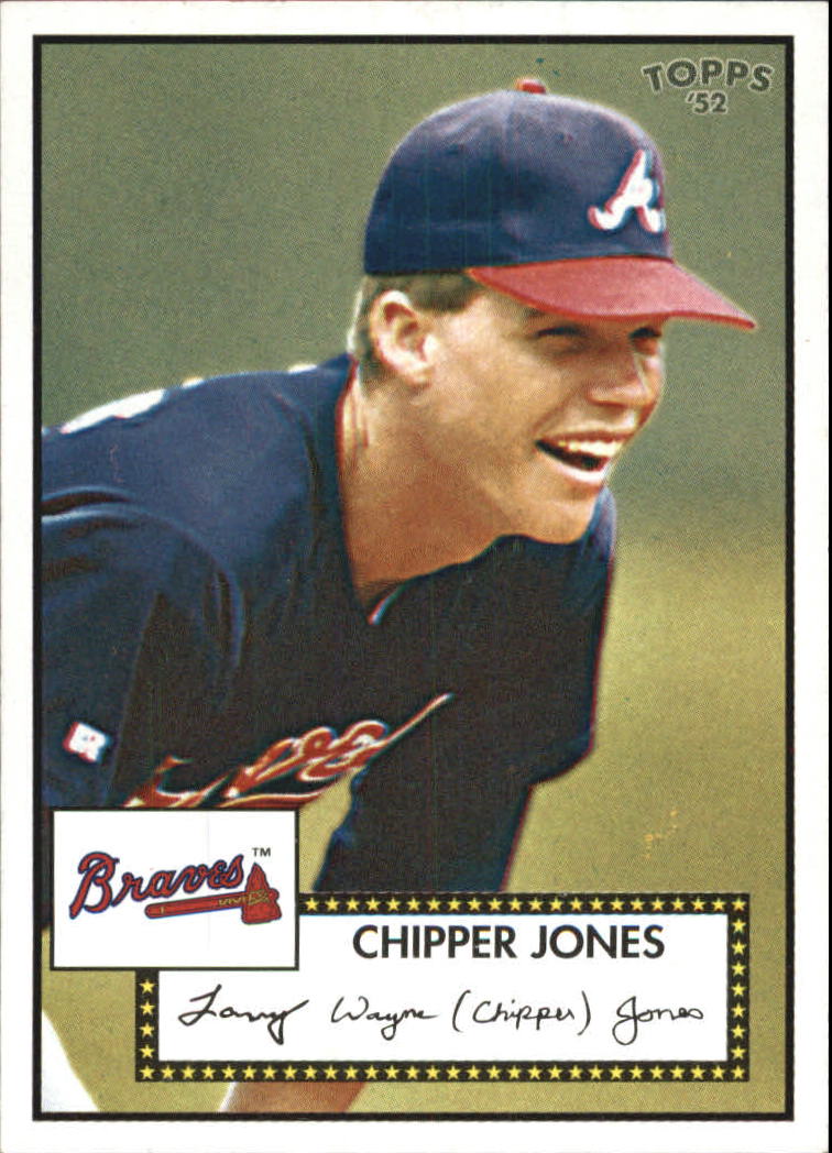 2006 Topps 52 Debut Flashbacks #DF19 Chipper Jones