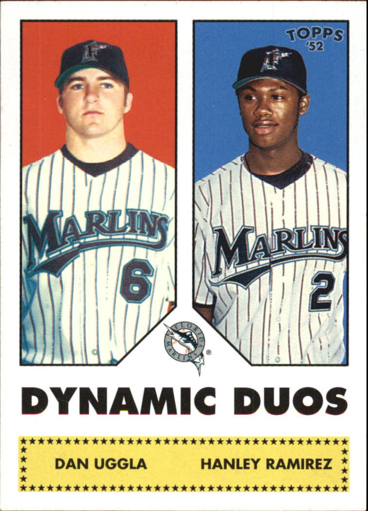 2006 Topps 52 Dynamic Duos #DD4 Dan Uggla/Hanley Ramirez
