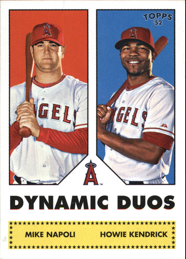 2006 Topps 52 Dynamic Duos #DD9 Mike Napoli/Howie Kendrick
