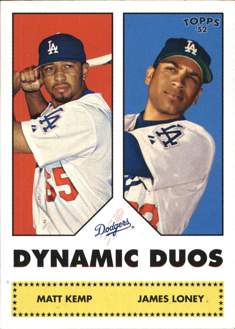 2006 Topps 52 Dynamic Duos #DD12 Matt Kemp/James Loney