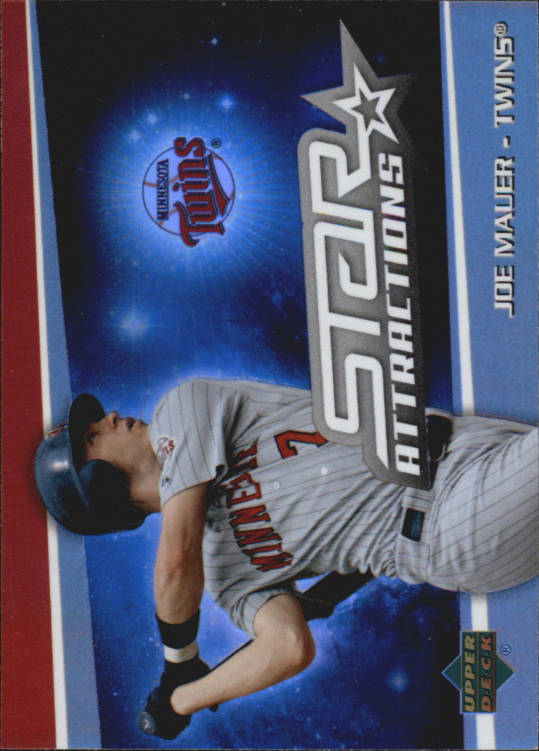 2006 Upper Deck Special F/X Star Attractions #JM Joe Mauer