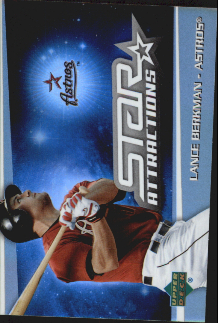 2006 Upper Deck Special F/X Star Attractions #LB Lance Berkman